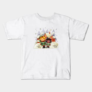 Christmas Elves Kids T-Shirt